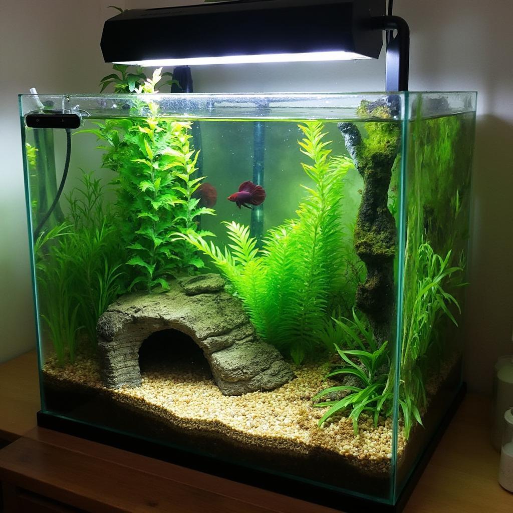 Ideal 5-Gallon Betta Tank Setup