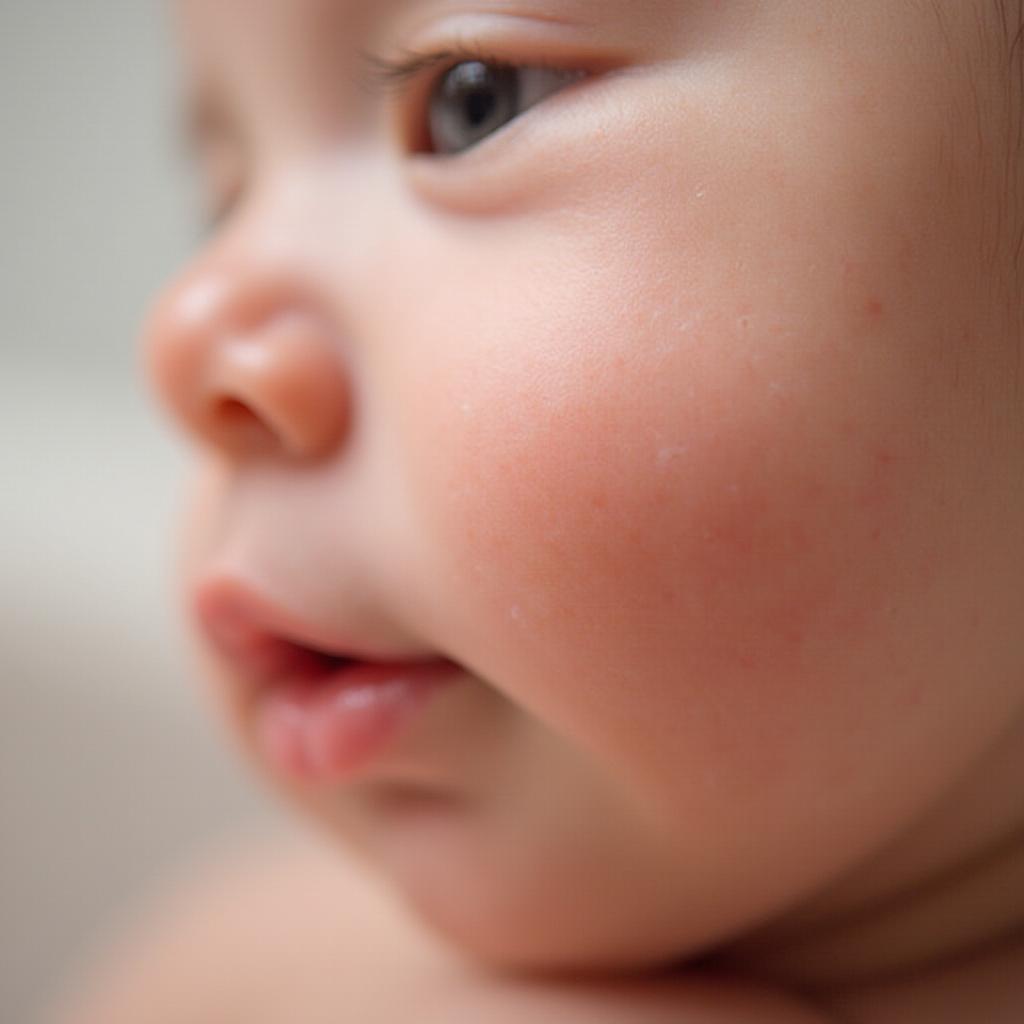 Newborn Baby's Sensitive Skin