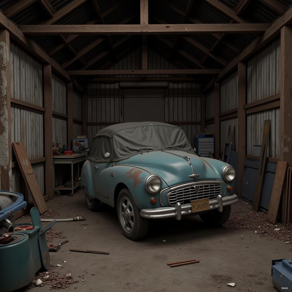 Inspecting a Barn Find in Car Mechanic Simulator PS4