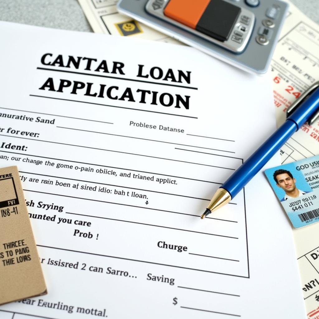 Car Loan Application Documents