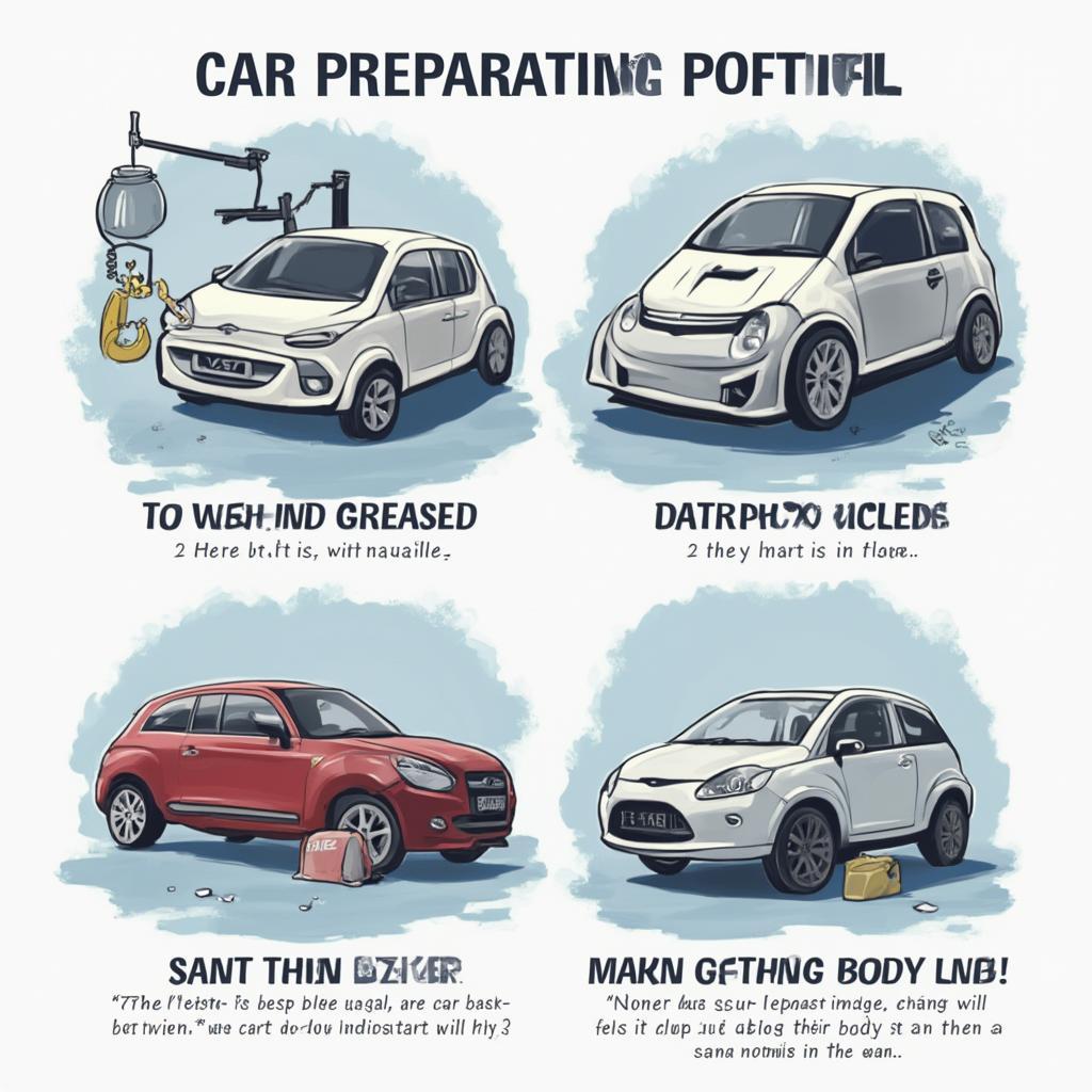 Car Preparation: Cleaning, Repairing, and Sanding