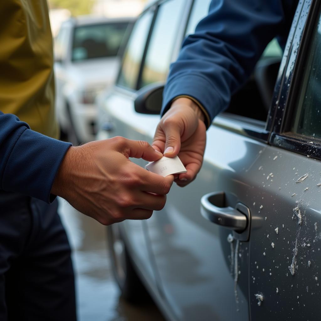 Tipping Etiquette at a Car Wash