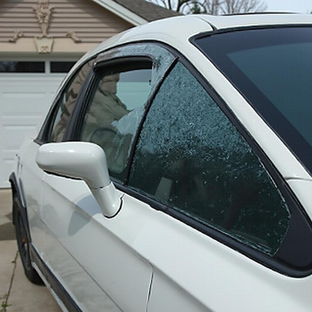 Completed Car Window Repair