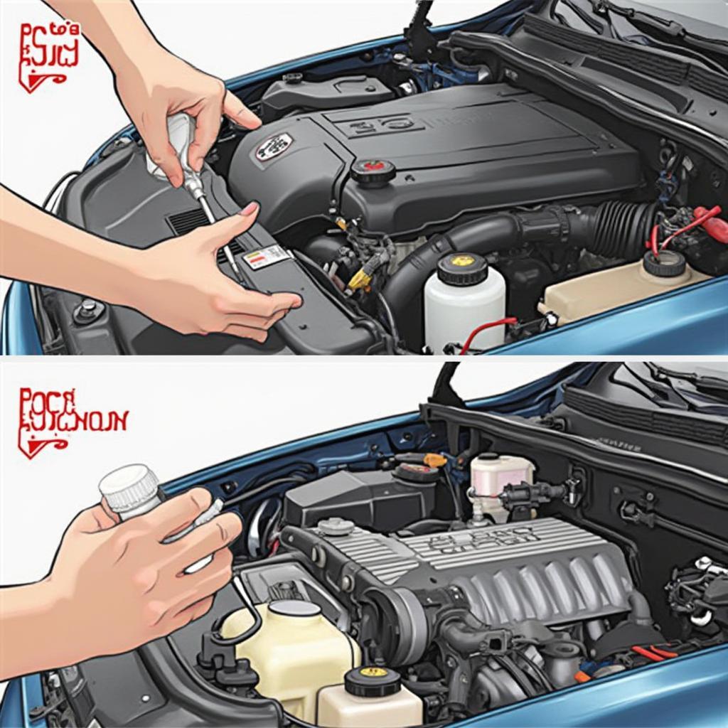 Checking Car Fluids Regularly