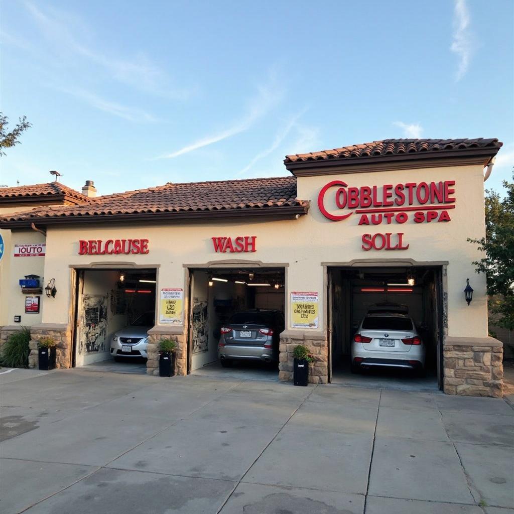 Cobblestone Car Wash Exterior