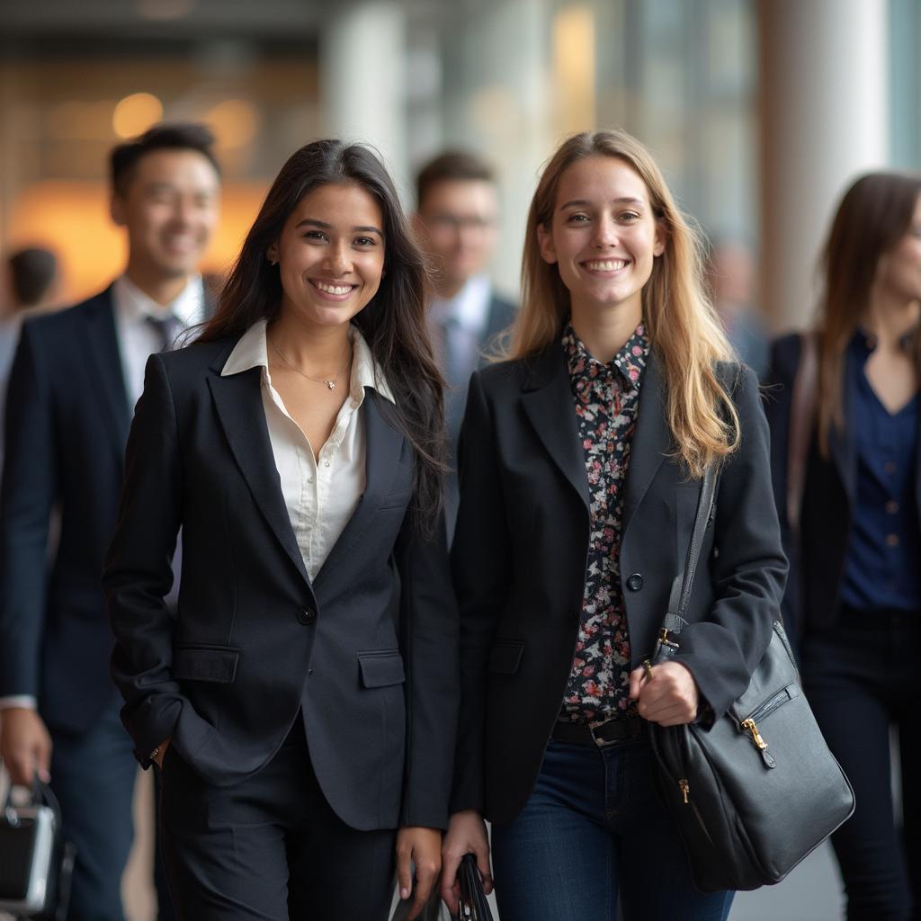 Professional Attire for a College Career Fair