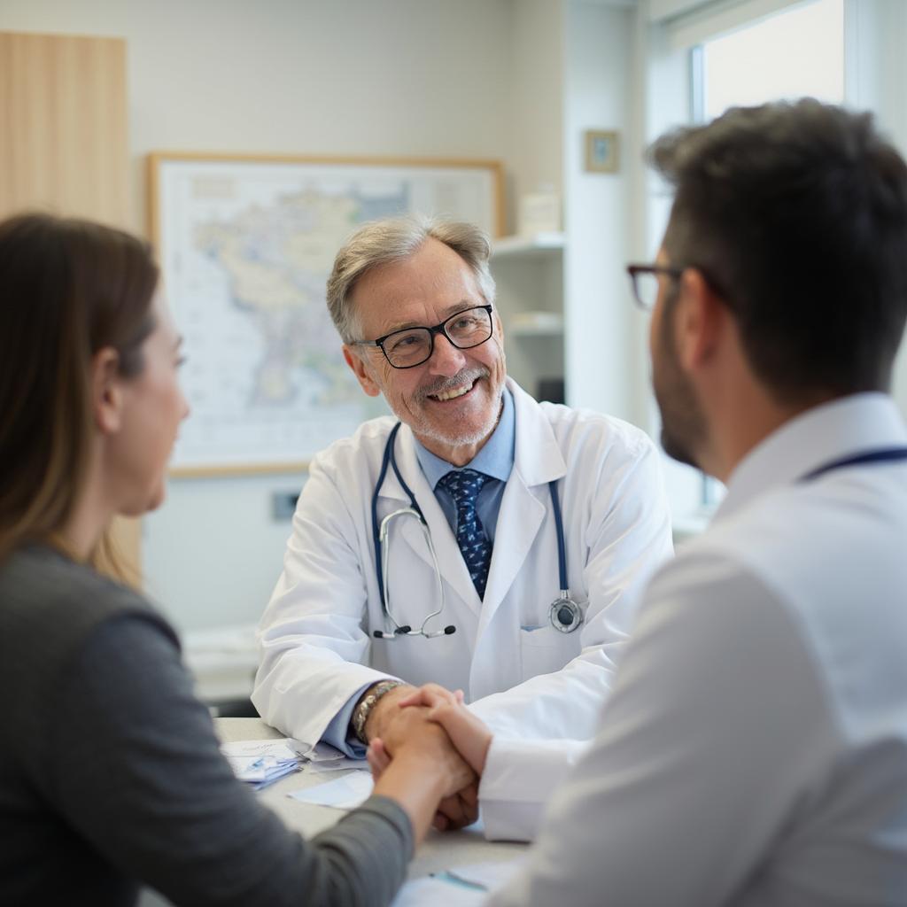 Doctor and Patient Meet and Greet