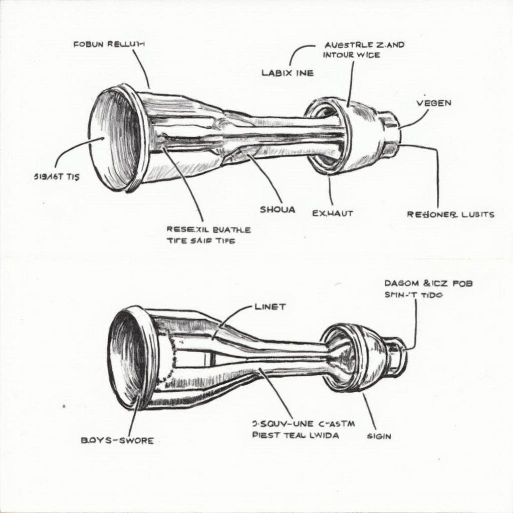 Internal Design of Exhaust Tips