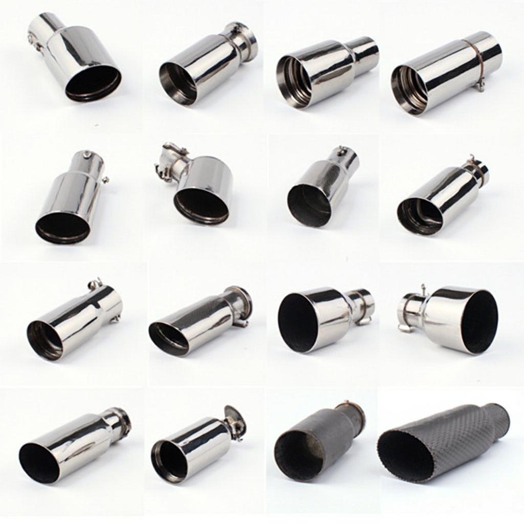 Various Exhaust Tips for Cars