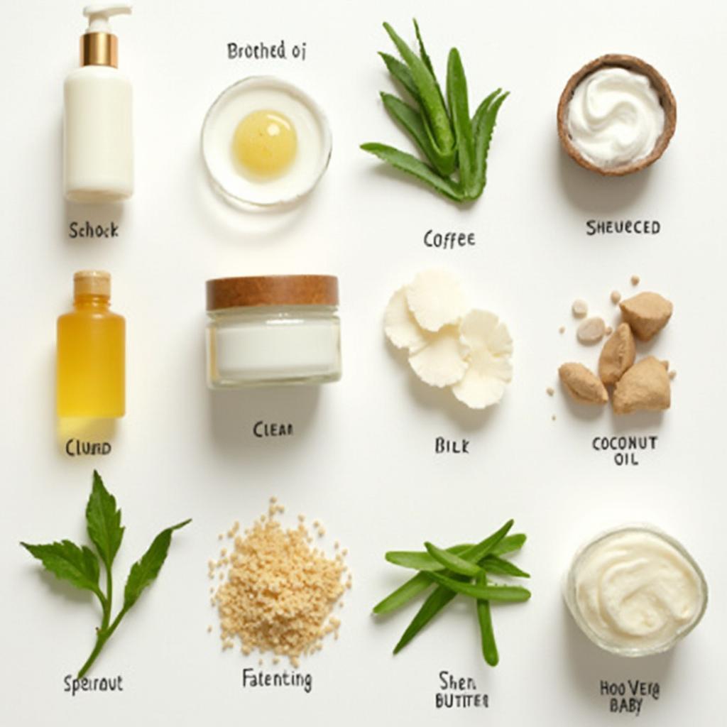 Natural Baby Skincare Products and Ingredients