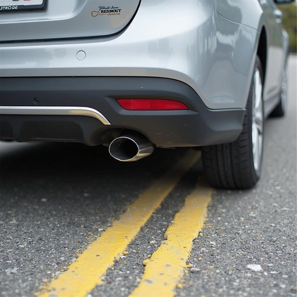 Oversized Exhaust Tip Ground Clearance