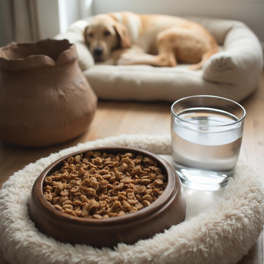 Pet Food and Water Bowl