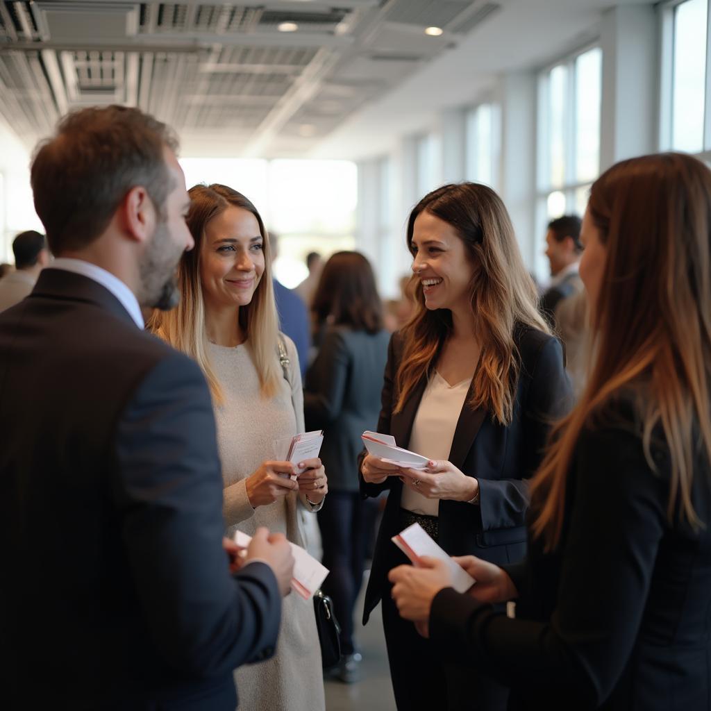 Networking at a Professional Event