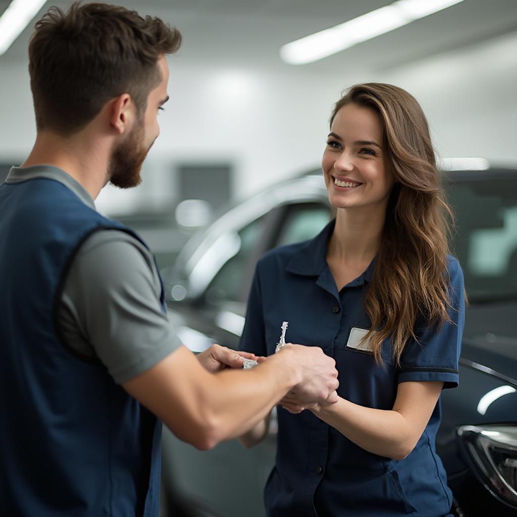 Tipping a Car Detailer