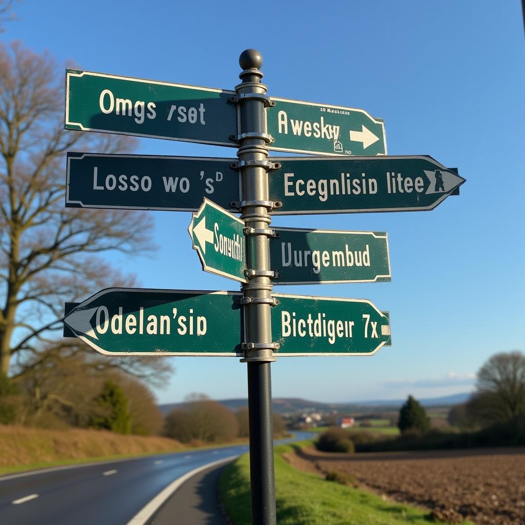 Scottish Road Signs