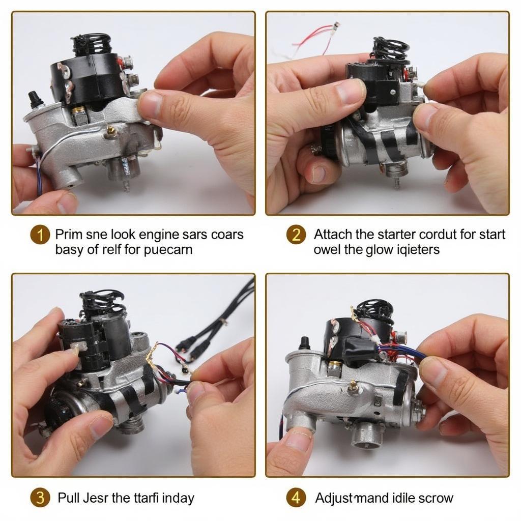 Steps to Start Nitro RC Engine