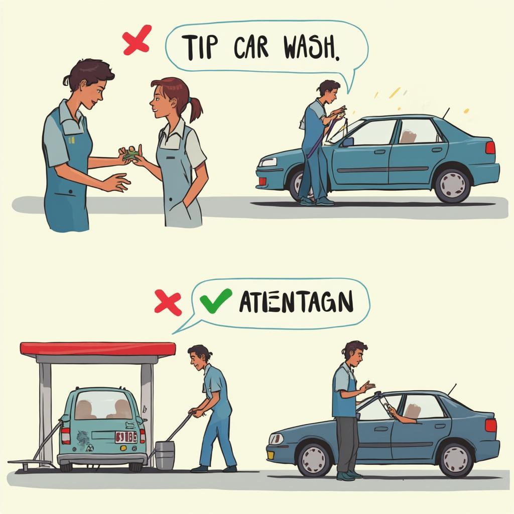 Proper Tipping Etiquette at the Car Wash