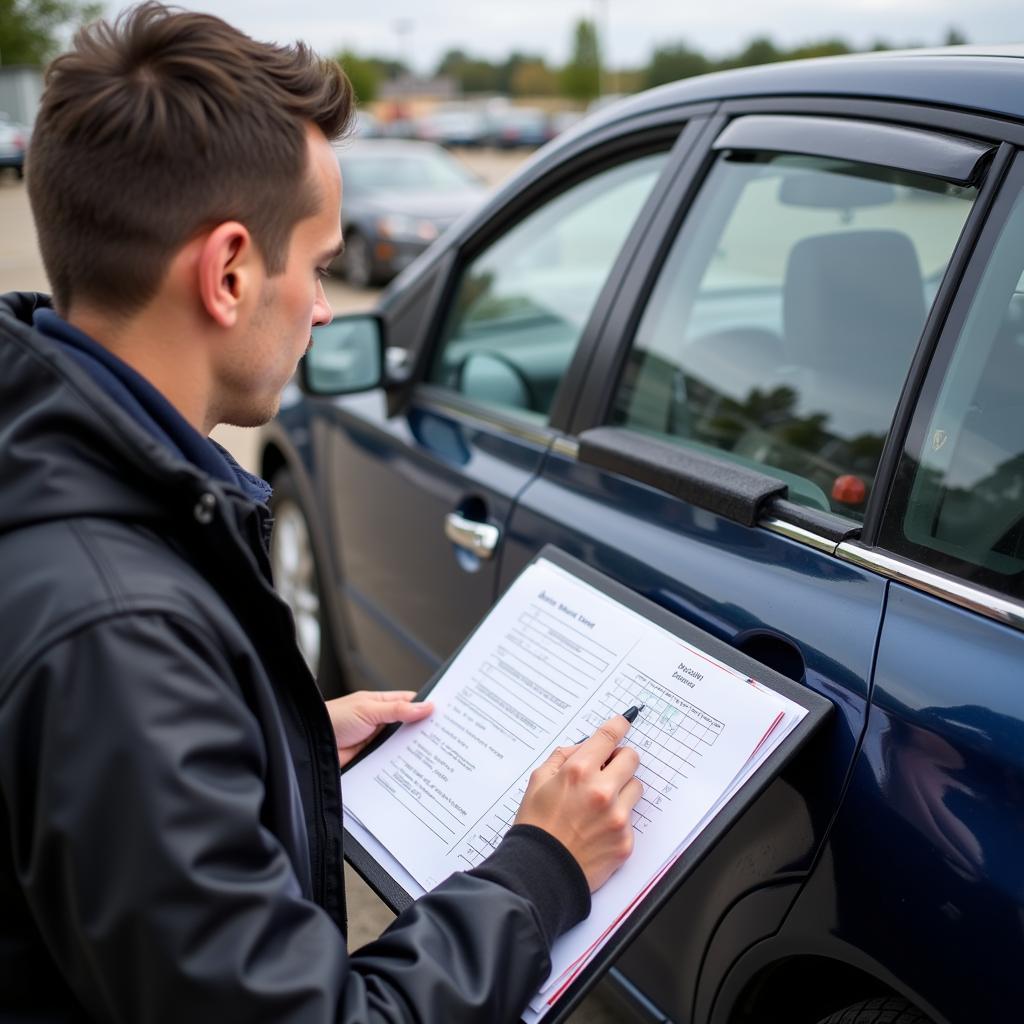 Used Car Auction Inspection