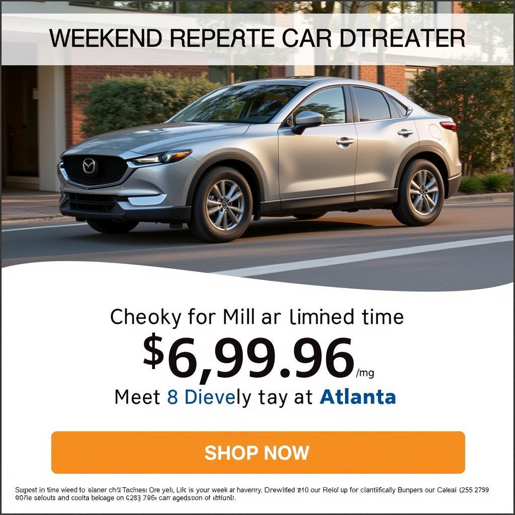 Weekend Car Rental Deal in Atlanta