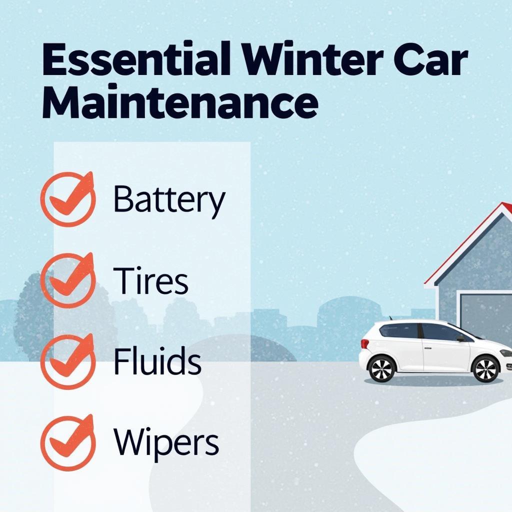 Essential Winter Car Check Items