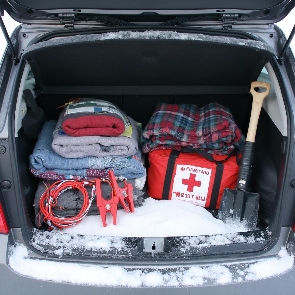 Winter Car Emergency Kit Essentials