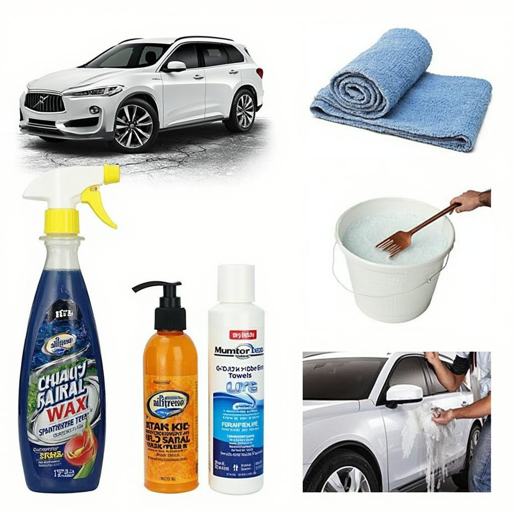 Car Cleaning Supplies for a Sparkling 2013 Model