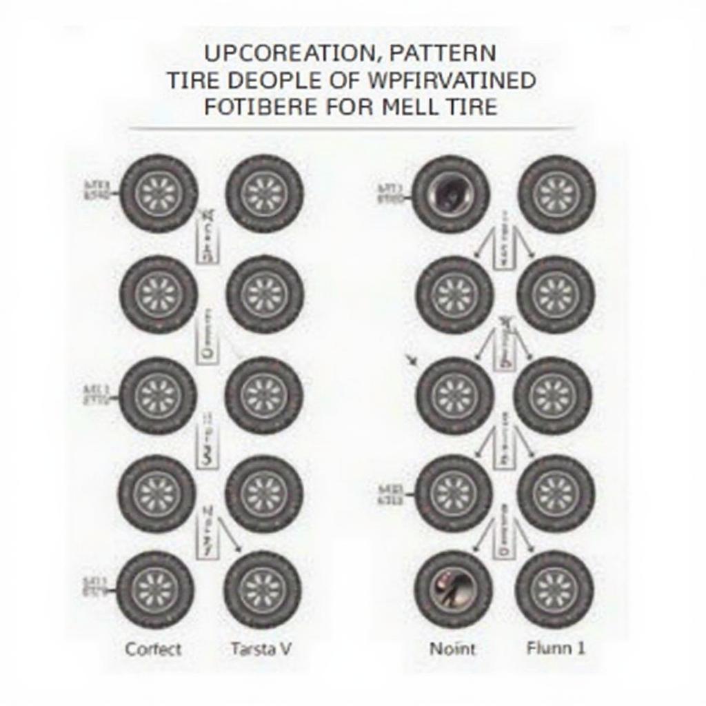 2018 Subaru Forester Tire Rotation Diagram