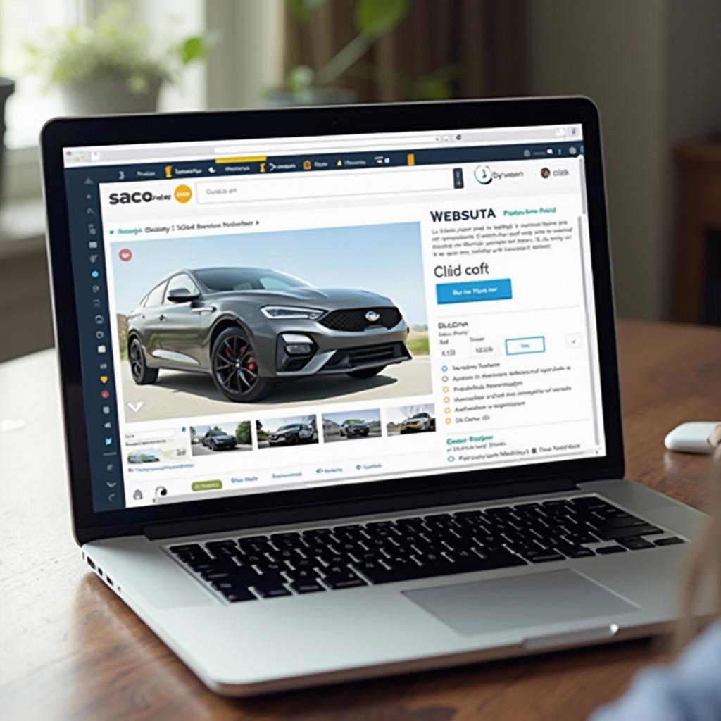 Advertising your car online: using high-quality photos and detailed descriptions on various platforms.