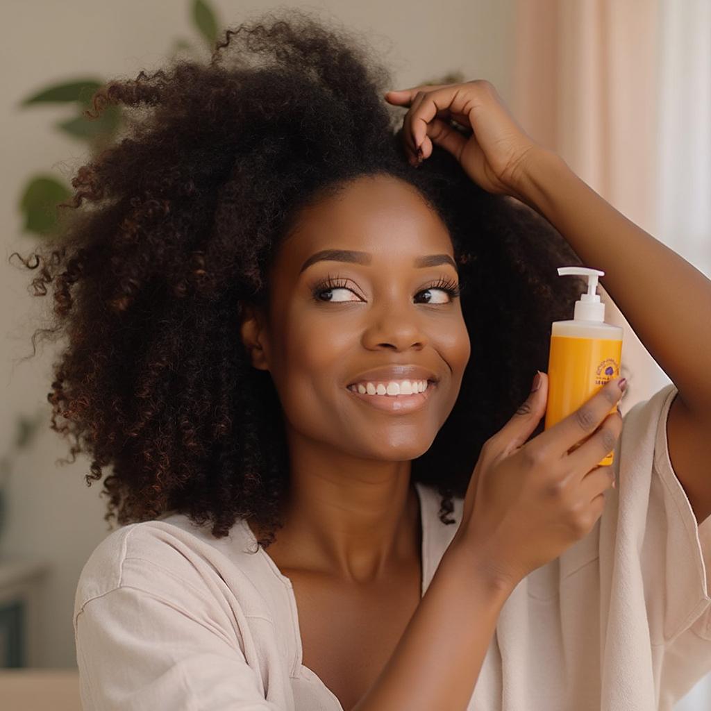 African Hair Care Routine