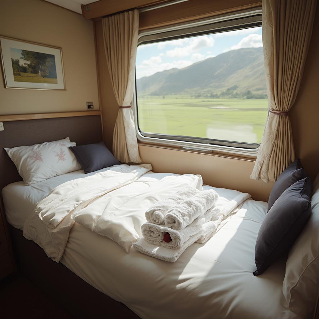 Amtrak Roomette Amenities: Bedding, Towels, and Personal Care Items