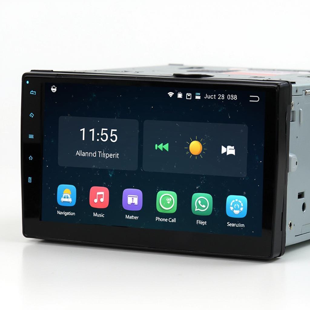 Android 8.0 Car DVD Player Home Screen