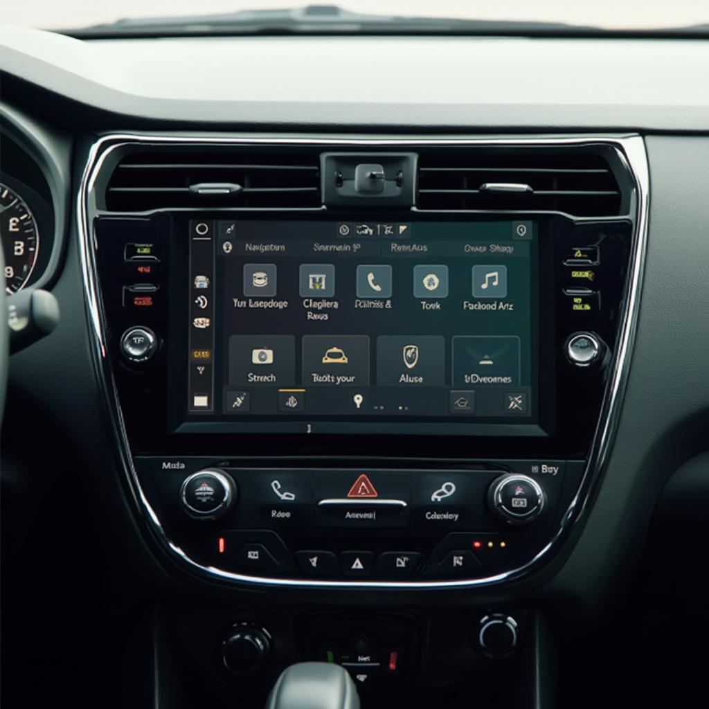 Android Auto Interface Display