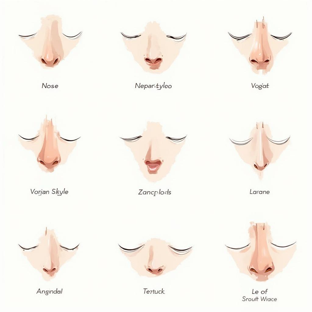 Anime Facial Features: Eye, Nose, and Mouth Variations