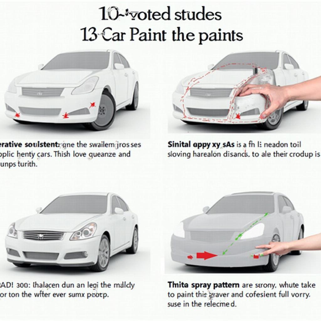 Applying Car Paint with Spray Can Technique