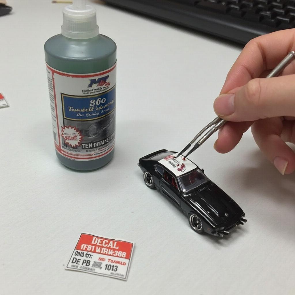 Applying Decals to a Car Model