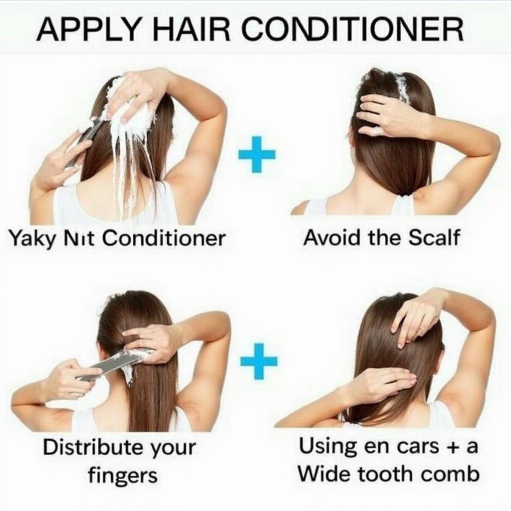 Properly Applying Hair Conditioner