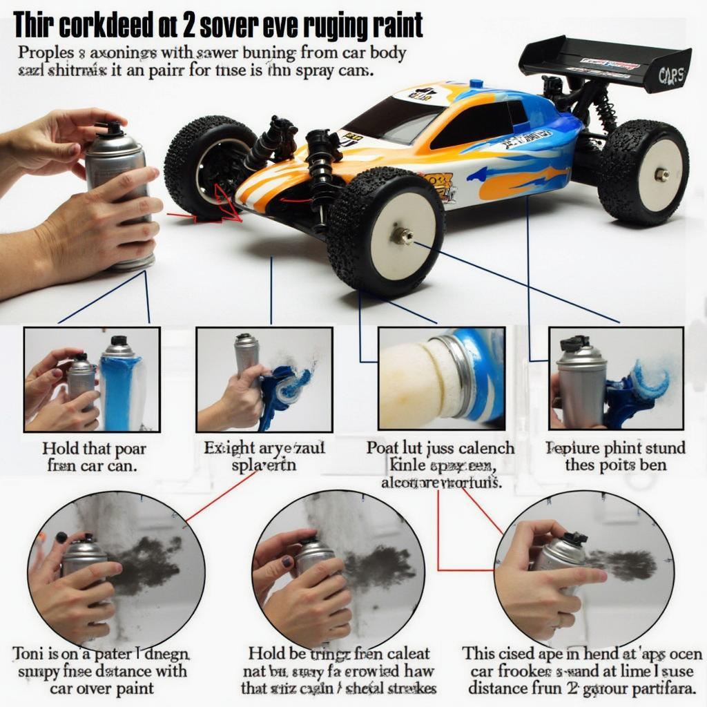 Applying Paint to an RC Car Body