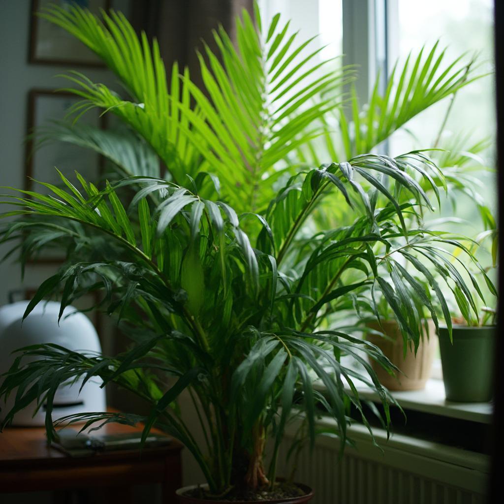 Areca Palm in Humid Environment