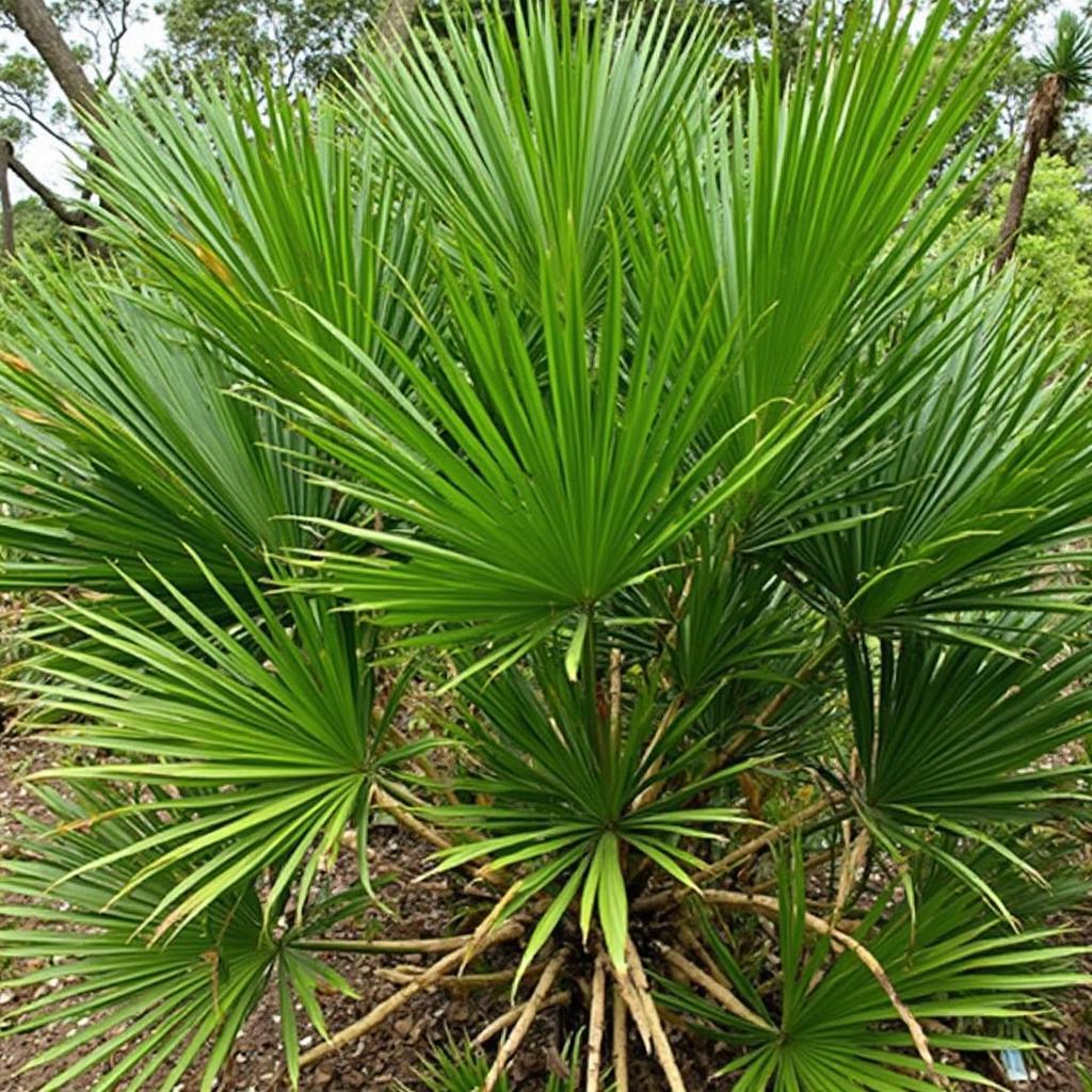 Healthy Areca Palm with Vibrant Green Foliage