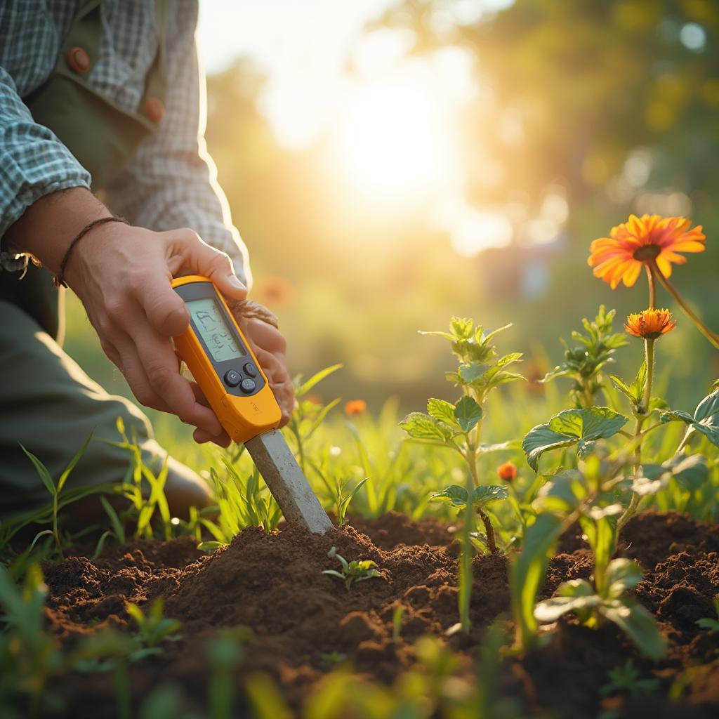 Assessing Garden Conditions for Optimal Plant Growth