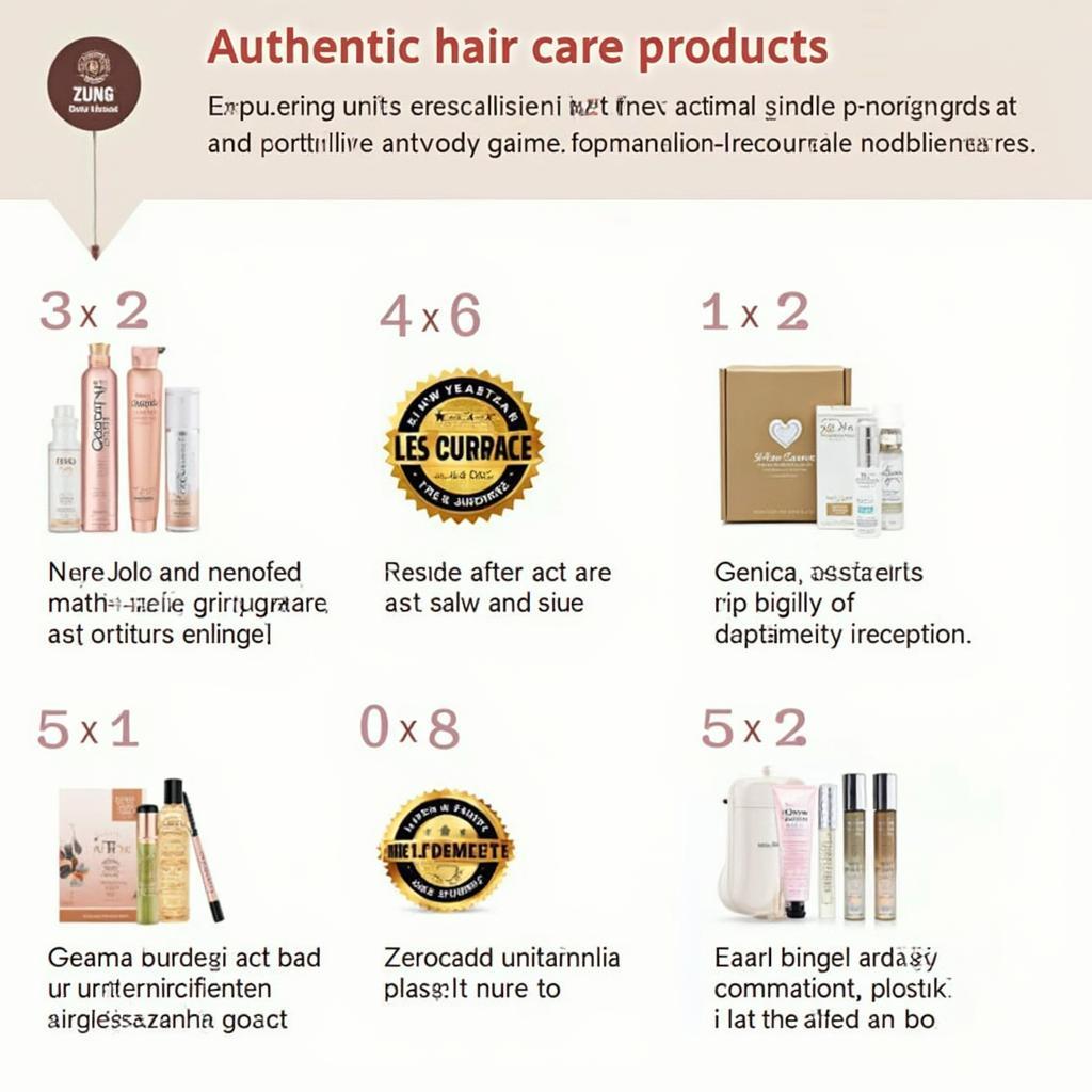 Authentic hair care products on AliExpress, showcasing genuine brand packaging and security features.