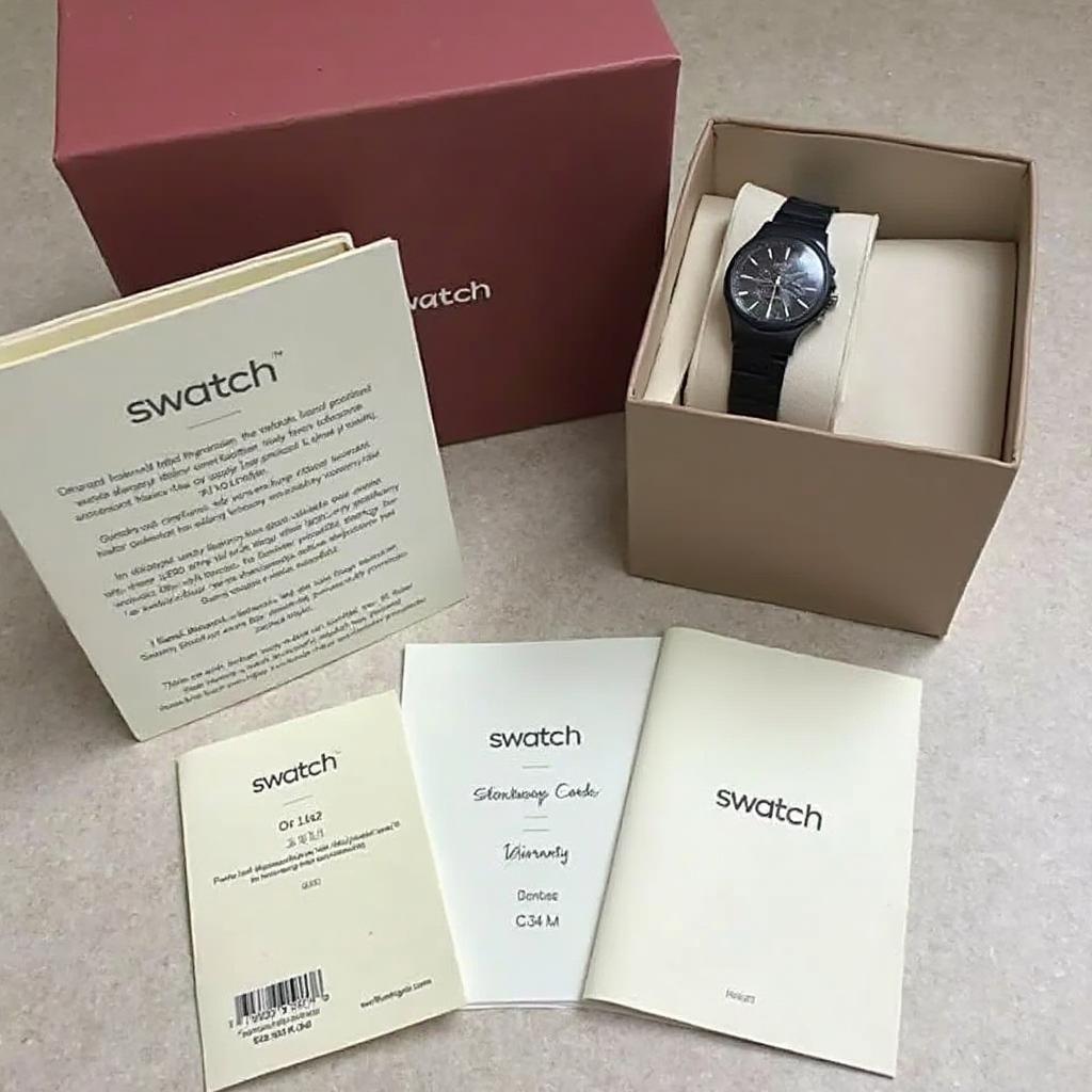 Authentic Swatch Packaging