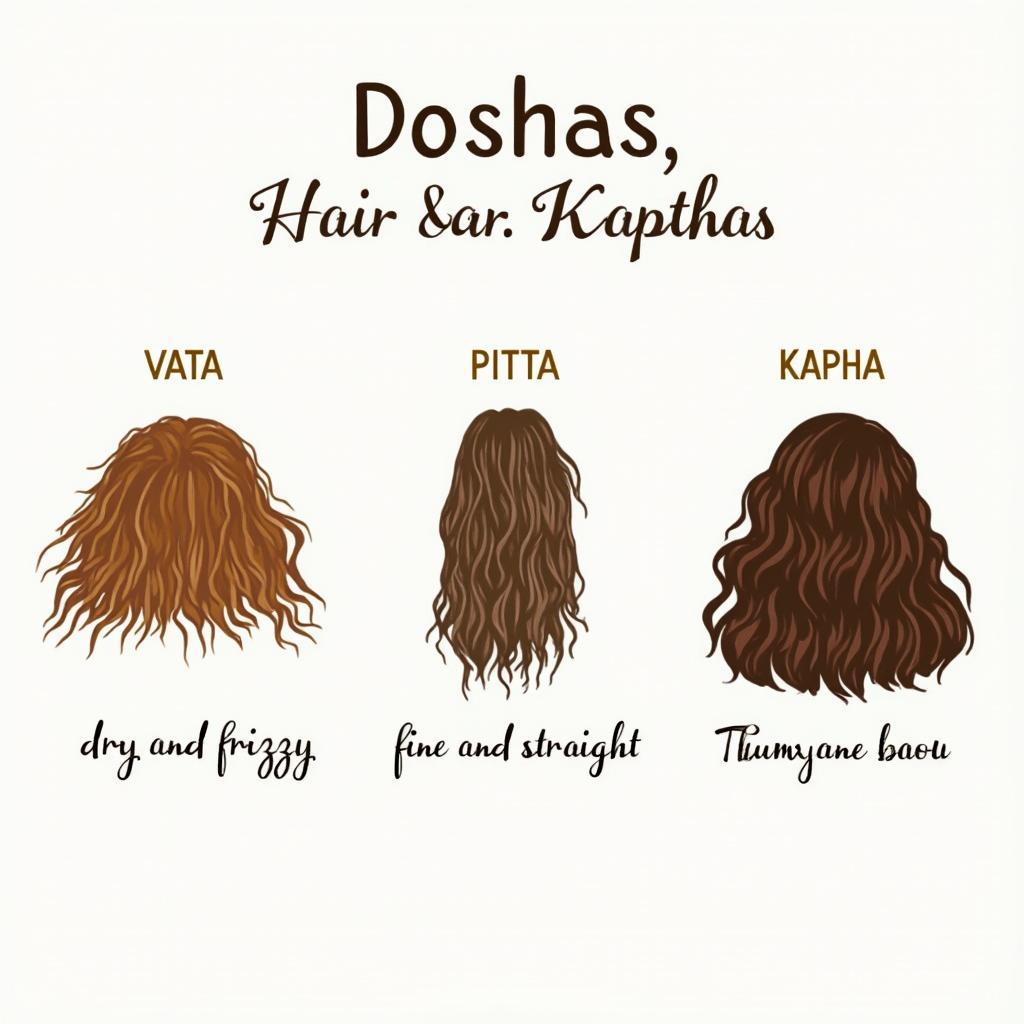 Ayurvedic Doshas and Corresponding Hair Types