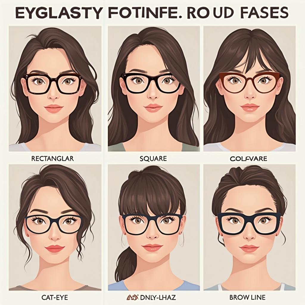 Best Eyeglass Frames for a Round Face: Rectangular, Square, Cat-Eye, and More