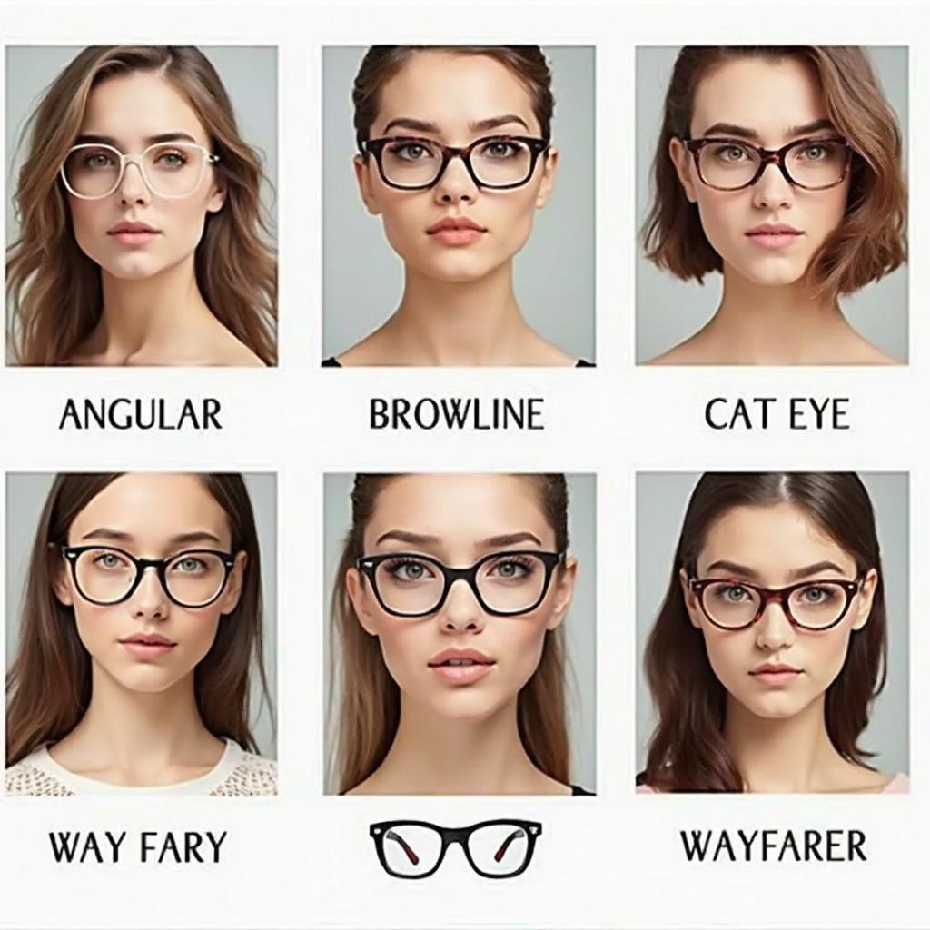 Best Eyeglasses for Round Faces - Angular, Browline, Cat-Eye, and Wayfarer Styles