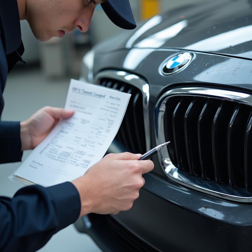 BMW Lease Car Pre-Inspection