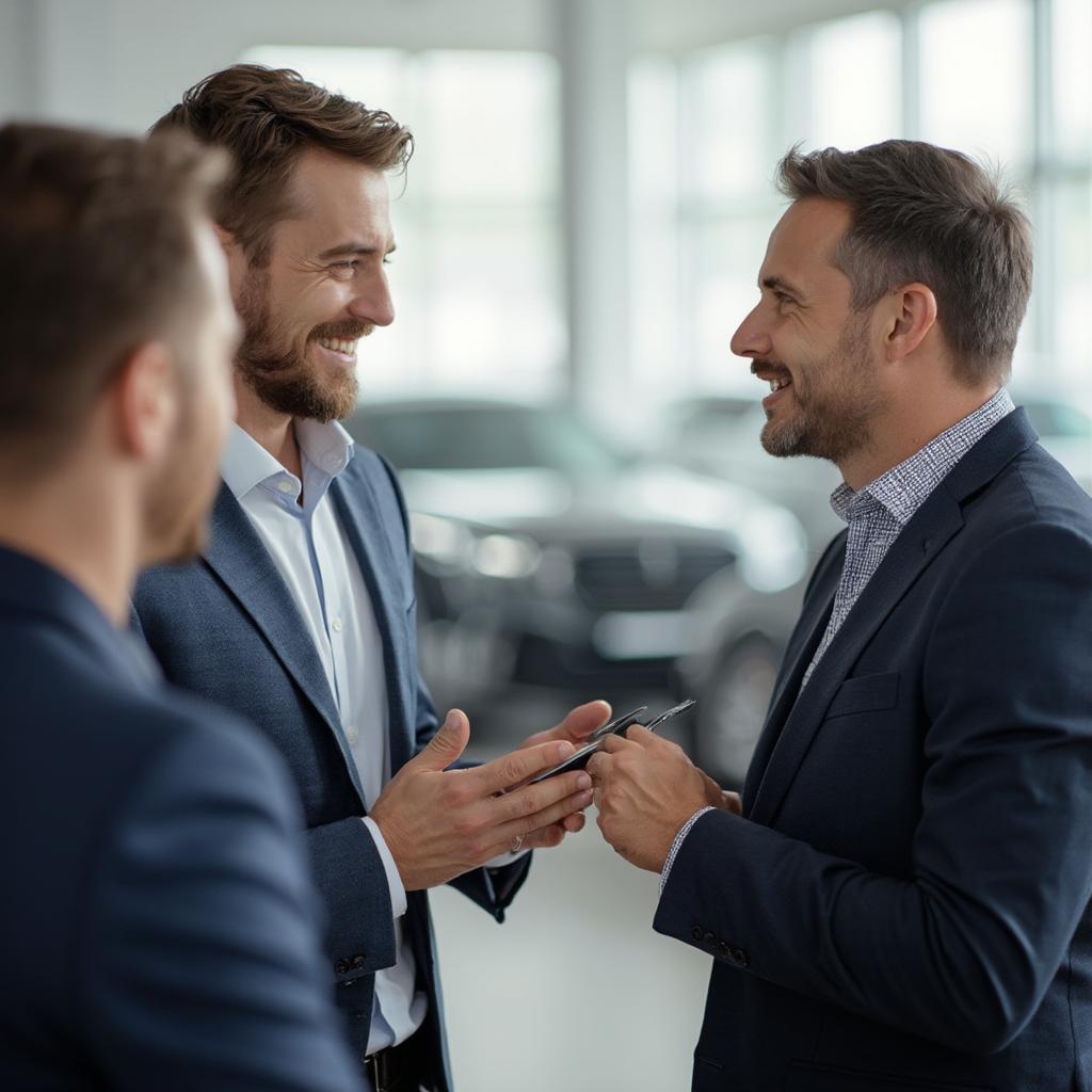 Building Rapport with a Potential Car Buyer