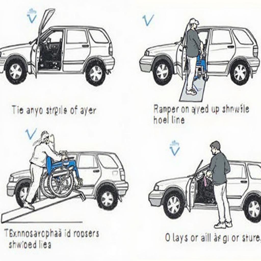 Car Accessories for Transport Chair Loading