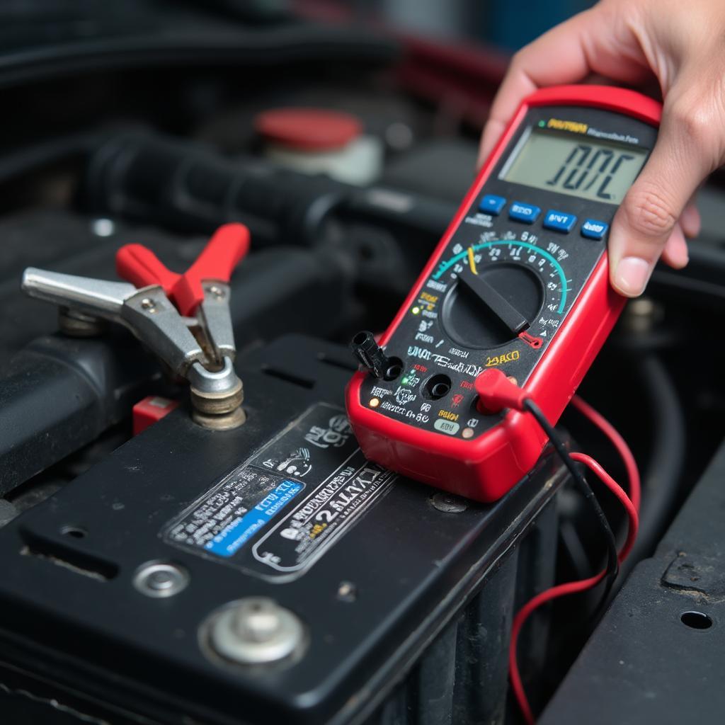 Summer car battery check up