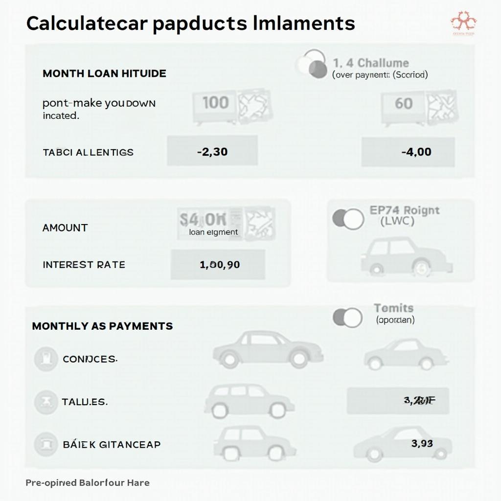 Car Buying Budget Worksheet